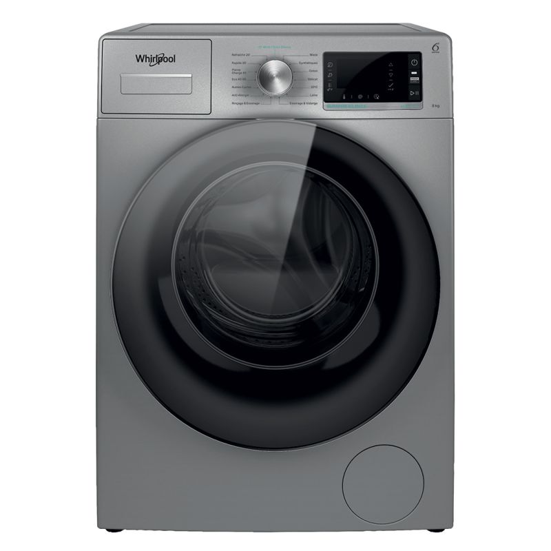 WHIRLPOOL MAL W6 W845SB/88S FR 8KG 1400TR A+++ ZEN DDSLV WHP